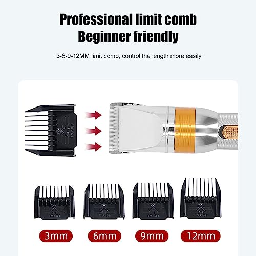 Tosquiadeira de Ovelhas, Tosquia de Animais Leve, Cabo de Alimentação Longo, Lâmina Personalizável,