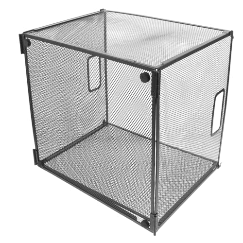 Housoutil Mesh File Organizer for Desk Document Holder for Office Home Library and Classroom Stylish Desktop File Storage