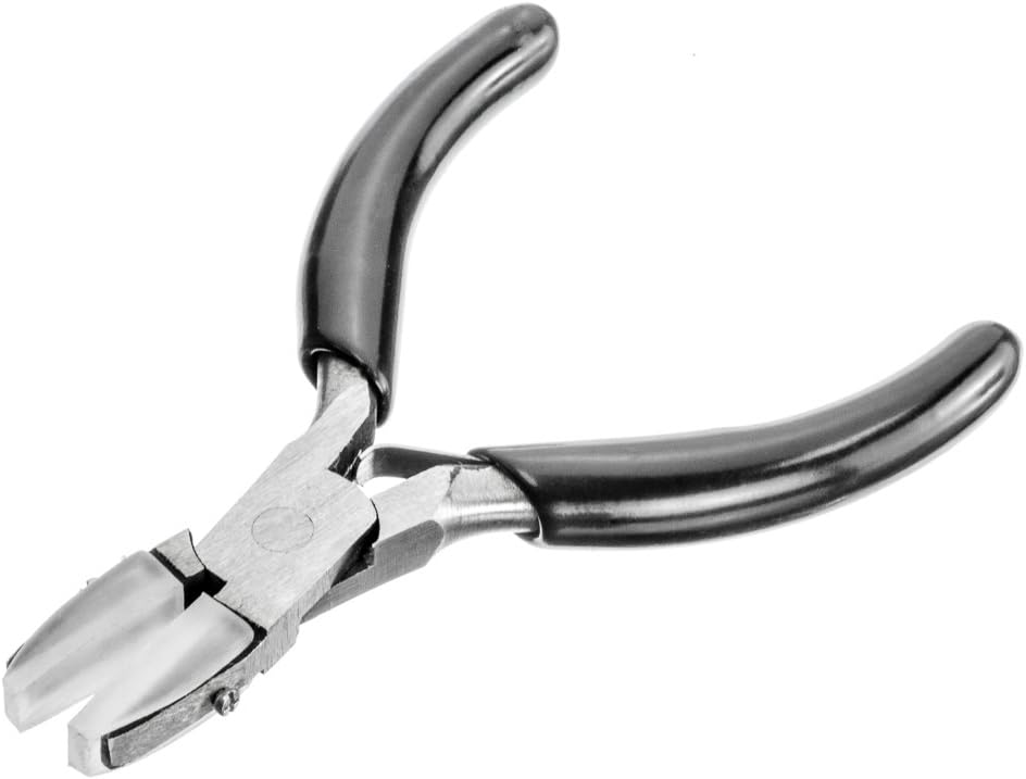 SE 3-3/4 Mini Plastic Jaw Flat Nose Pliers - JT6731