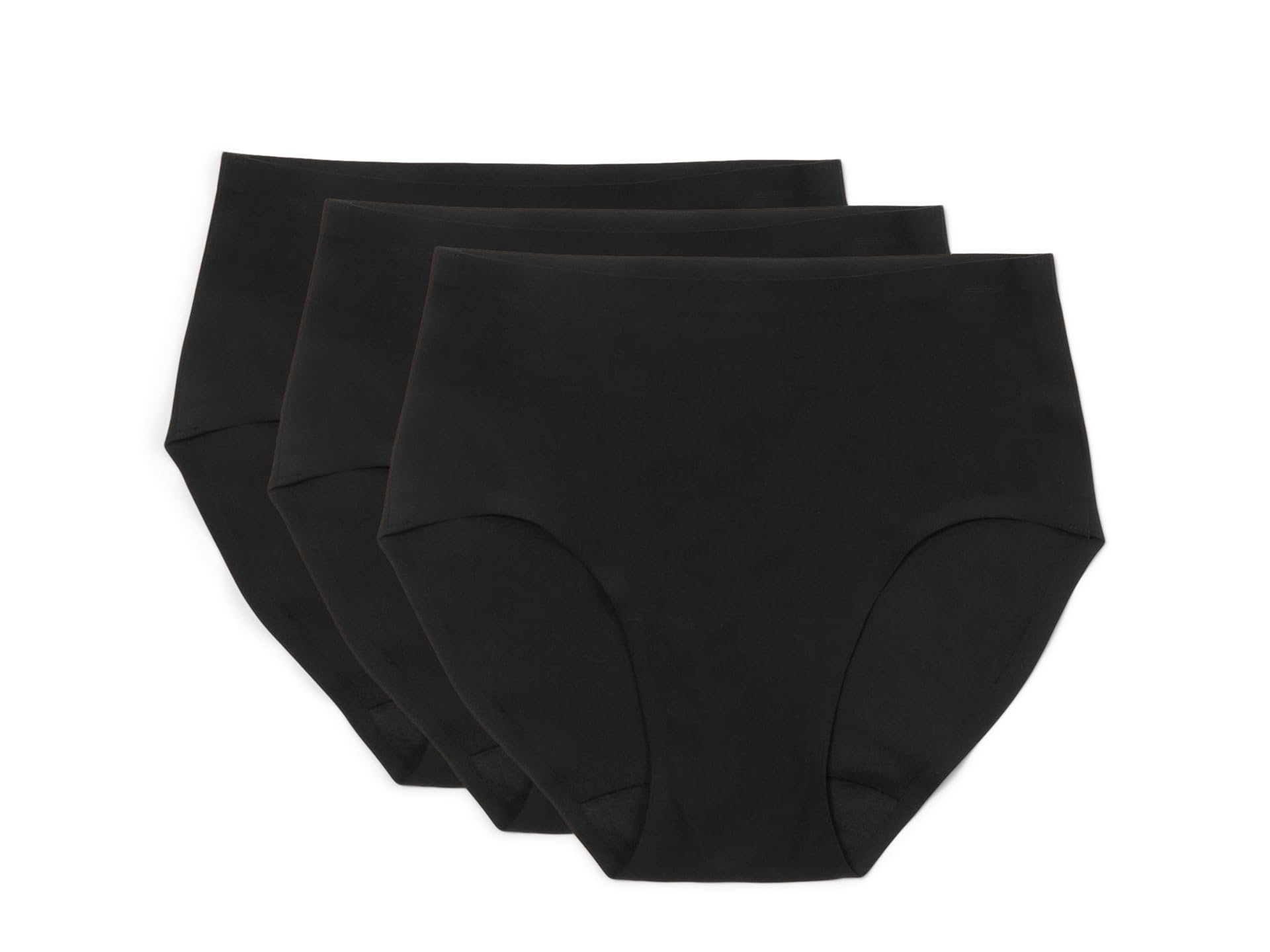 Chantelle Women's, SOFTSTRETCH, Hipster (Pack X3), Women's invisible lingerie, Black, One Size