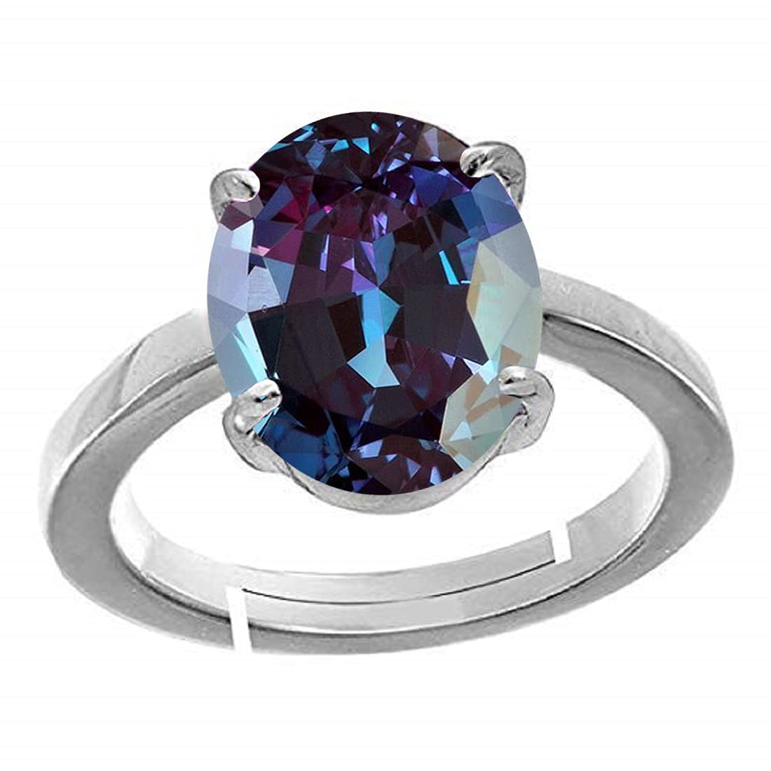 Gemscom 9.25 Ratti 8.45 Carat Color Changing Exotic Alexandrite Gemstone from Tanzania 9~10Cts Radiant Cut Natural Alexandrite Birthstone Multi Color Alex Stone for Alex Ring (B0CCPJBBHR) Amazon Price History, Amazon Price Tracker