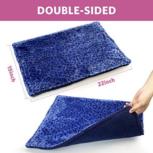 Marunda Self-Warming Cat Bed,Super Soft Dog Bed Crate Bed Blanket, Self Heating Cat Pad, Thermal Cat And Dog Warming Bed Mat. (Self-Warming, A - 22" * 15") #TOP2