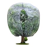 Garden Plant Cover Plant Protection Netting Bags with Zipper Fruit Tree Netting Cover Large Garden M