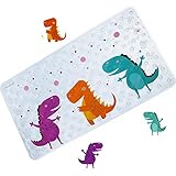 3. Diseño de seguridad mejorado: el patrón en espiral de alta calidad hace que la alfombrilla de baño sea más antideslizante que otras, lo que significa que hace que la ducha sea más segura para tus hijos y familia.