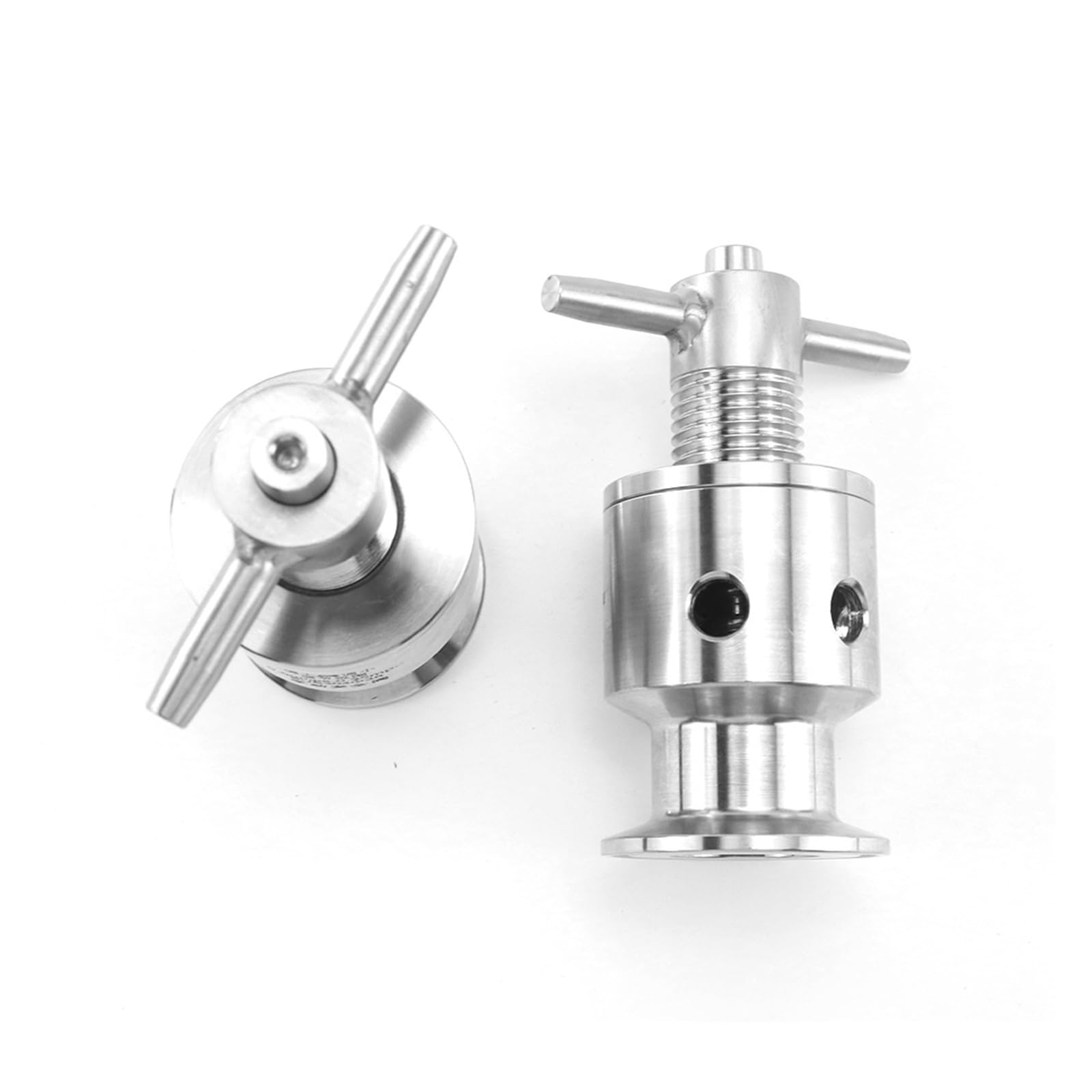 Válvula de seguridad de alivio de presión ajustable, SUS 304 Tri Clamp de 1,5", casquillo de 50,5 mm de diámetro exterior, 0-3,5 bar, válvula de ventilación de escape