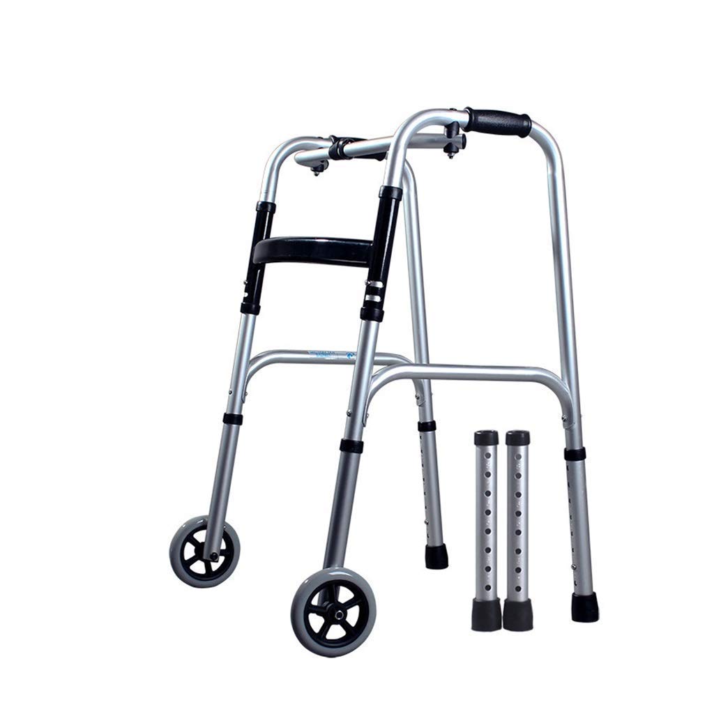 Cesta para Caminante para Personas Mayores, Cesta para Caminante para Personas Mayores, Cesta de aleación de Aluminio, Cesta Ligera para Caminante para Personas Mayores con Asiento