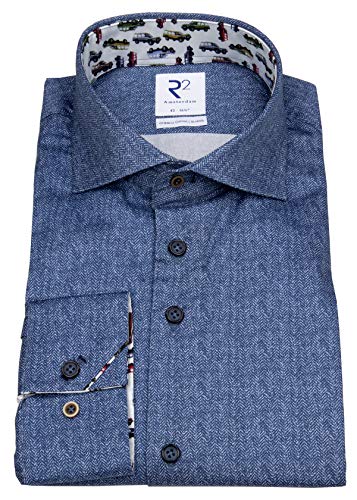 Preisvergleich Produktbild R2 Fine Twill, blau(Blue (14)), Gr. 40