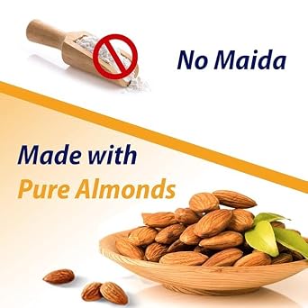 Diabexy Almond Cookies - Low Glycemic Load Cookies for Sugar Control - Pack of 1
