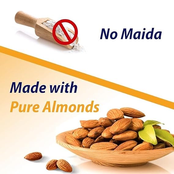 Diabexy Almond Cookies - Low Glycemic Load Cookies for Sugar Control - Pack of 1