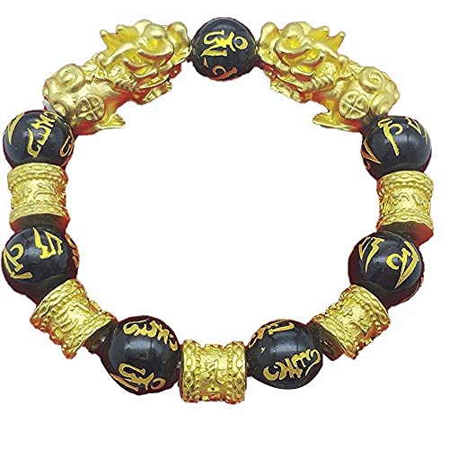 Bracelet en obsidienne noire, amulette porte-bonheur pour le bien-être au travail