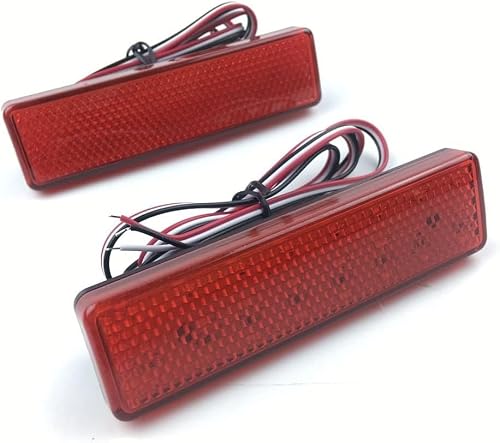 ZHMYDY Car Tail Lights for Opel Vivaro, Car Accessories Taillight Brake Lamp Turn Signal Parts Replacement Rear Lights Housings Kit