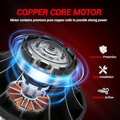 Image of HVAC Blower Motor Assembly 700203 Compatible with 07-17 Dodge Edge Honda Accord CR-V Odyssey Pilot Journey Wrangler Chrysler Sebring Replaces 79310STKA41, 72223XA00A