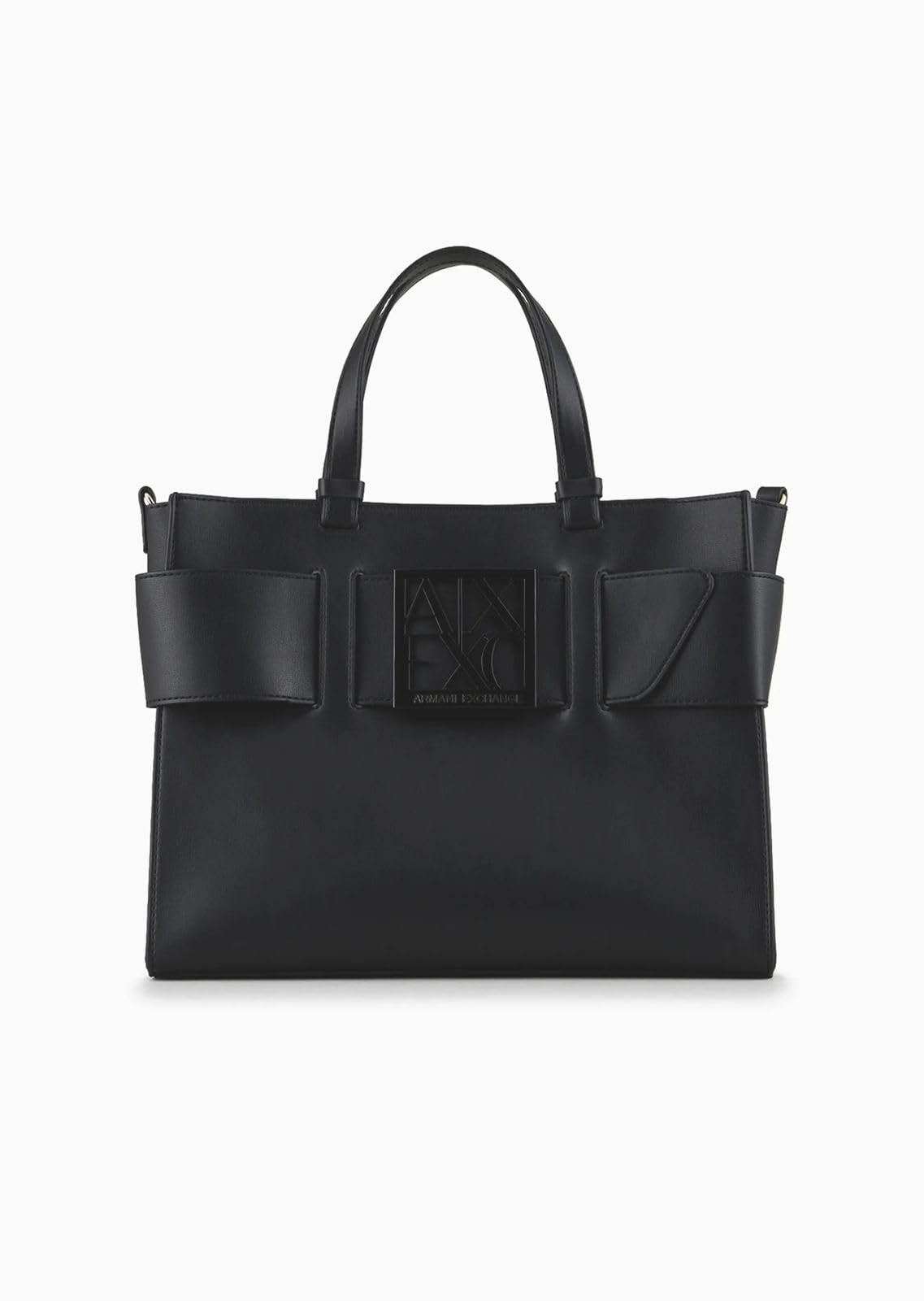 Armani Exchange Shoulder-handbags Women’s Tote, Black, TU