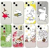 可愛い ムーミン 携帯ケース iPhone15/16eケース スマホケース iPhone用ケース ムーミン 携帯電話ケース 保護ケース 携帯カバー レンズ保護 萌えグッズ 柔らかい殻 傷防止 指紋防止 耐衝撃 (iphone 16e,1-6)