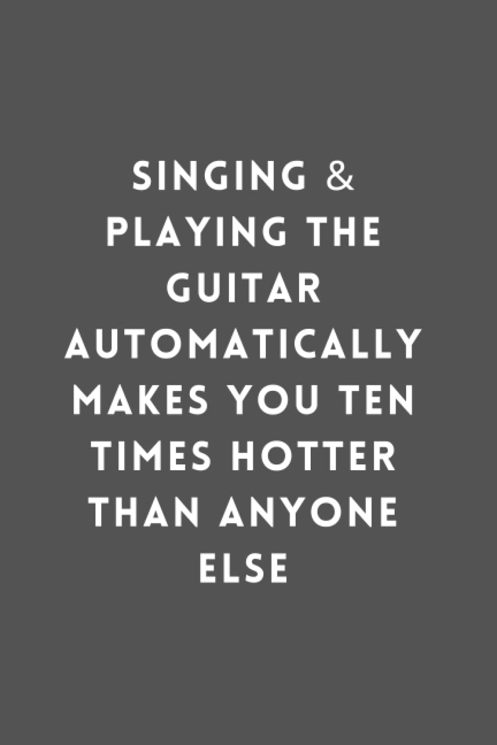 Carnet de tablatures guitare humour 120 pages 6x9 pouces couverture souple