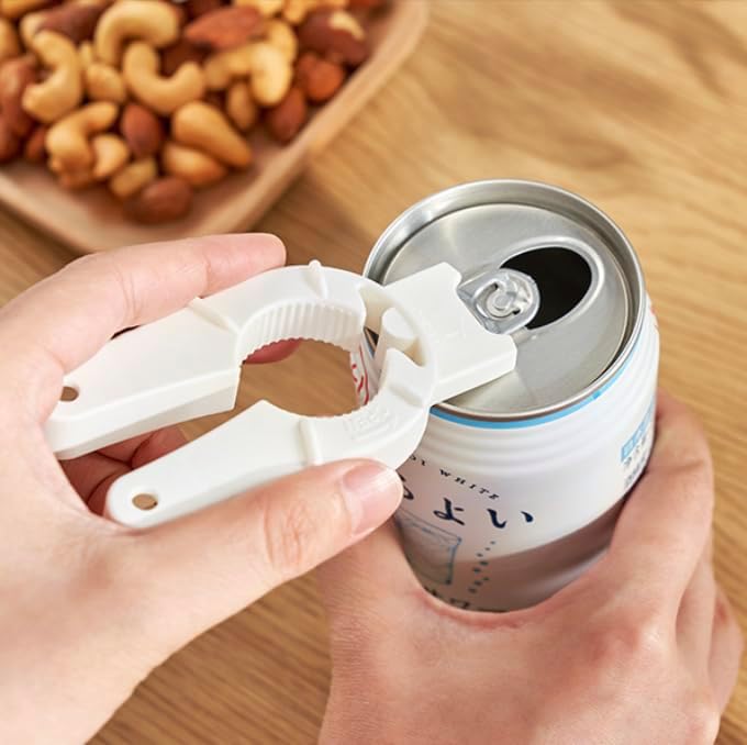 Magnetic Bottle Opener Multi-Function Can Lid Opener Tool - 4.1"L x 2.0"W Blue image 4