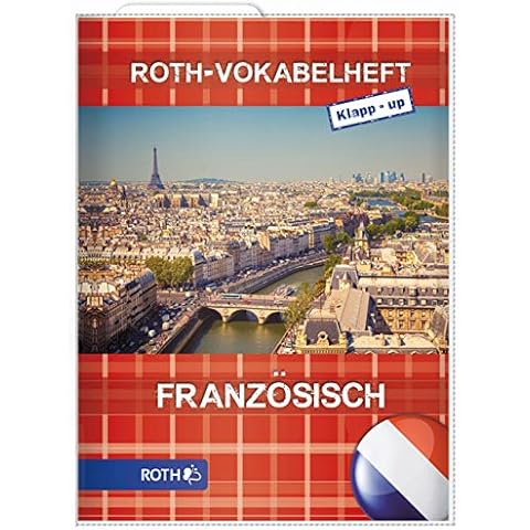 ROTH Vokabelheft Klapp-up Französisch - Eiffelturm A5 Cover
