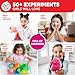 Doctor Jupiter Girls’ First Science Kit for Kids Ages 4-5-6-7-8 | Easter, Birthday Gift Ideas for 4+ Year Old Girls | STEM Toy Kit with 50+ Experiments | Learning & Educational Projects