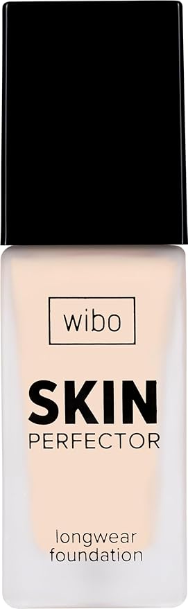 Wibo Longwear Foundation Skin Perfector N2W Fair Base Maquillaje Larga Duración Tono Claro