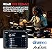 Alesis Nitro Ultimate Electric Drum Set with Dual Zone Quiet Mesh Pads, Movable Hi-Hat, 640 Authentic BFD Sounds and 52 Kits, Bluetooth, Drumeo, USB MIDI, Double Kick Compatible