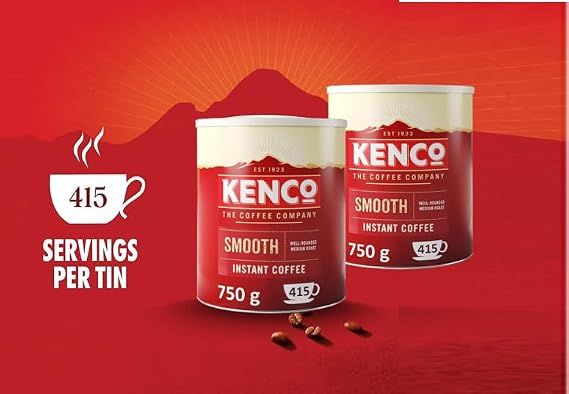 Kenco Smooth Roast Instant Coffee (2 x 750g) Multi Pack