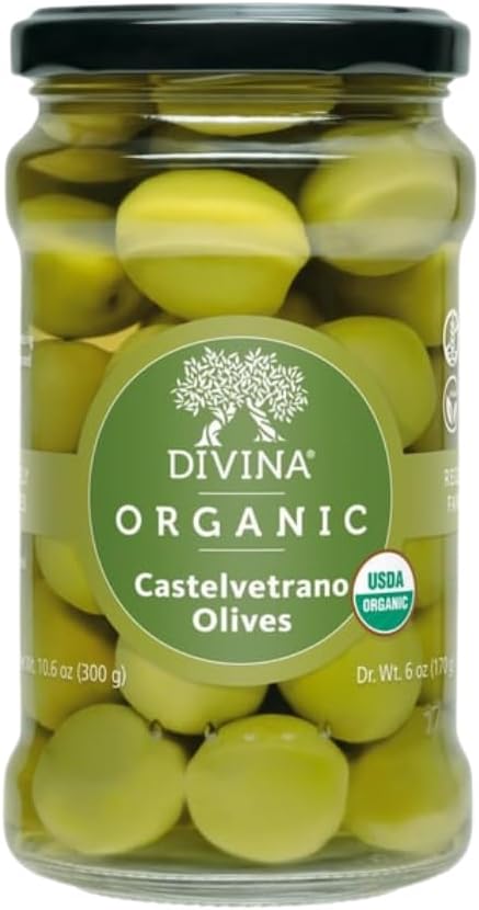 Organic Castelvetrano Olives, 10.6 OZ