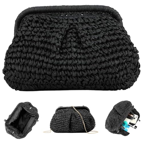 Sac de paille pour femmes chic idéal pour vos sorties à la plage