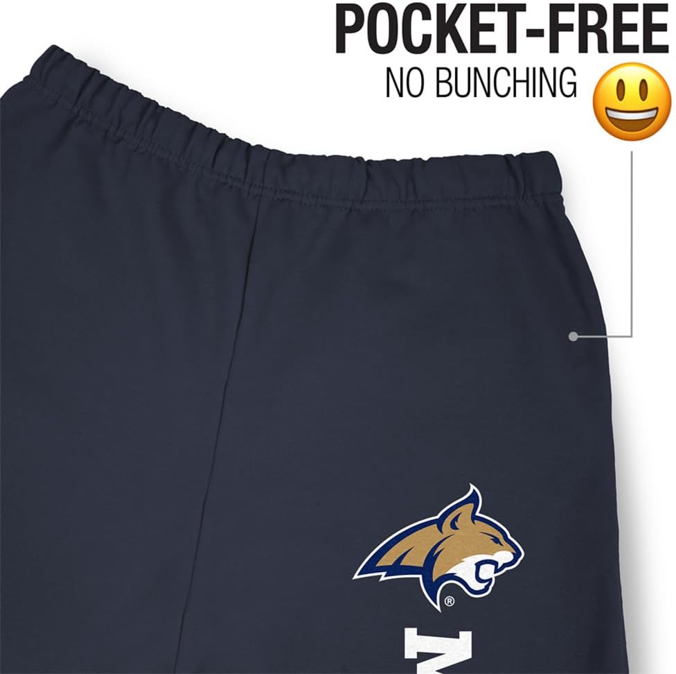 Official Collegiate NCAA Jogger Sweatpants Unisex for Men & Women Team Color Collection