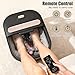 FOFOJÔY Collapsible Foot Spa Bath with Massager and Heat and Bubble Jets, Temperature Control, Remote Control, Pumice Stone, Pedicure Foot Spa for Relaxation Gift for Women Man
