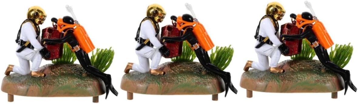 3pcs Fish Tank Pneumatic Decoration Aquarium Accessories Jellyfish Snail Tank Water Tank Decoration Floating Ornaments Fish Tank Decorations Tanks Air Fish Dec