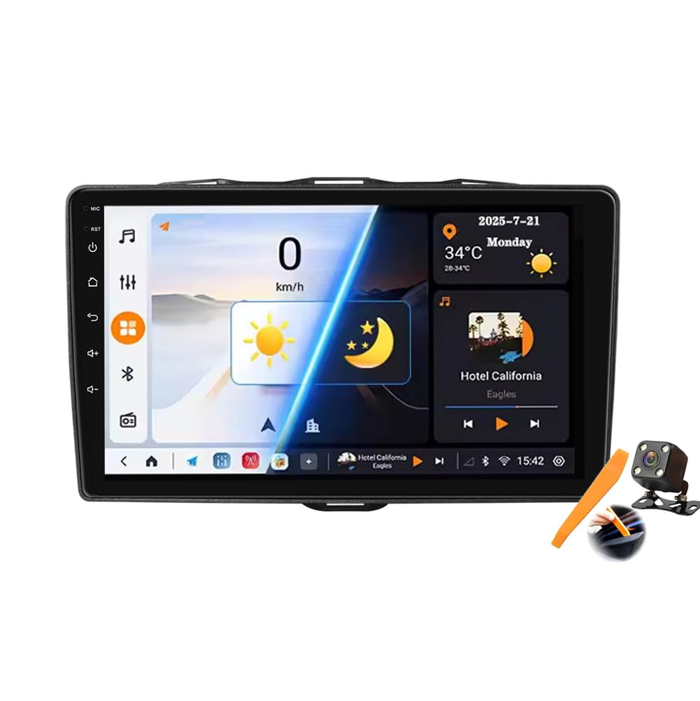 Radio 2 DIN para Giulietta 2015-2018: Tu Compañero de Viaje con Android 15.0 8