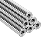 Verchromte, gehärtete Linearwelle (2-teiliges Set), 8–25 mm Außendurchmesser, 100–1000 mm Länge, mit Gewindelöchern an beiden Enden(OD20mm(M8x16mm),150mm)