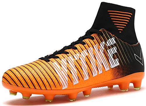 orange softball cleats