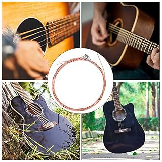 Cordes de guitare Folk Acoustic 6 cordes Cordes en acier Cuivre Cuivre Cordes Accessoires d’instruments de musique - Les Beatles, Paul McCartney, John Lennon, RIngo Starr, George Harrison Cordes de guitare Folk Acoustic 6 cordes Cordes en acier Cuivre Cuivre Cordes Accessoires d'instruments de musique – Image 6