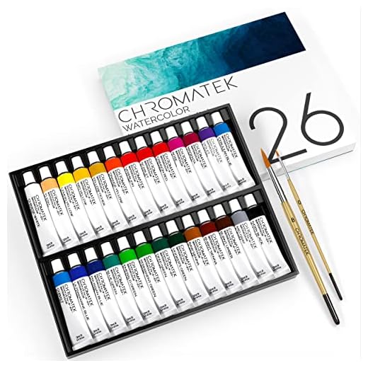 Chromatek 28 Piece Watercolor Set