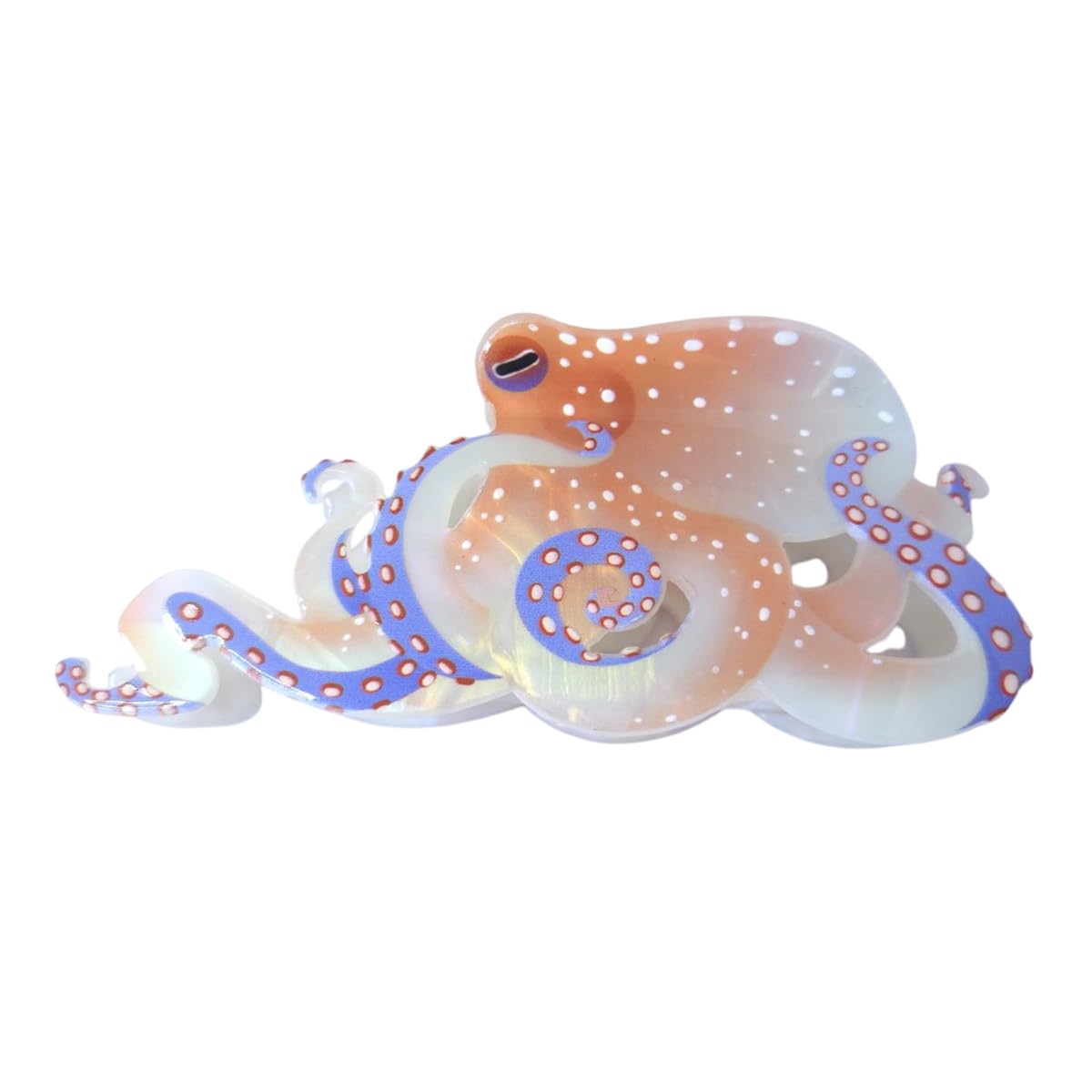 Amazon.com: Fantasy Octopus Hair Clips,Acetate Hair Clips  display picture 3