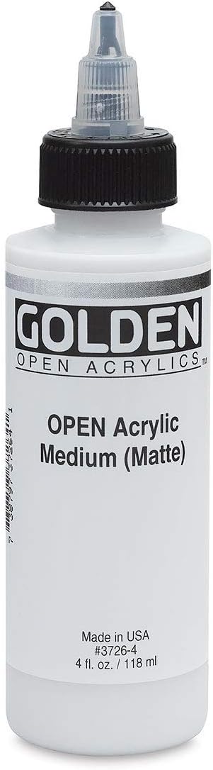 Golden OPEN 119ml Acrylic Medium Matt