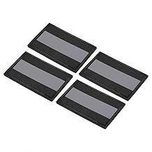 Ladruph 反射パッチ 80 x 50 mm 4個 高視認性 安全バンド 蛍光ベルト 装飾的なネオンパッチ フックとループファスナー 夜の蛍光アップリケフック 安全アップリケ 夜間 スポーツマン ループ ワーカー ハイカー用 衣類アクセサリー用