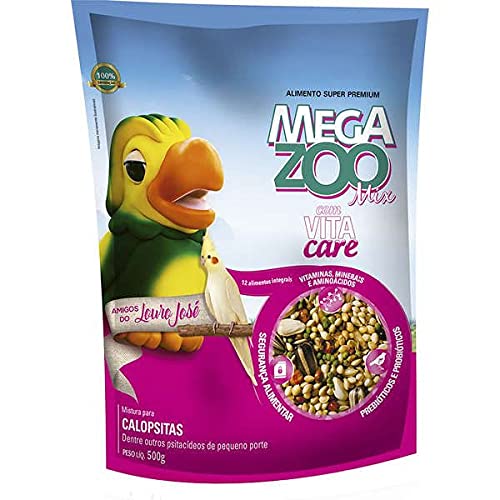 Ração para Calopsitas Mix Amigos do Louro José Megazoo – 500 g