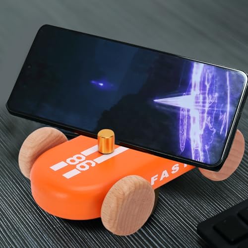 Lámpara de mesa nocturna de madera Luocute con batería recargable miniatura 5
