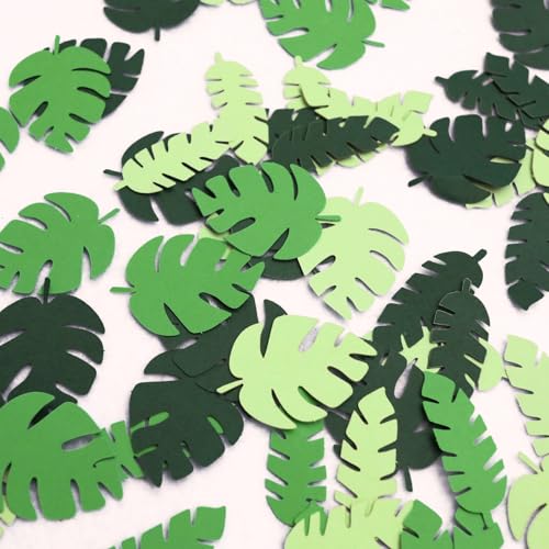 Regendeko Montera Hawaii - Confeti de papel, decoración de mesa, fiesta de verano, playa, fiesta