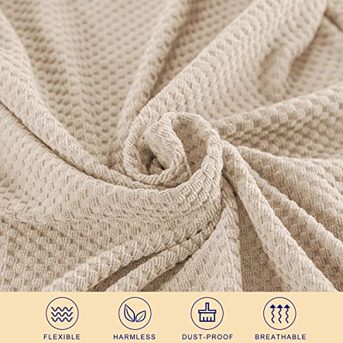 Dyfun Couch Cushion Cover Stretch Rv Seat Cover Cushion Knit Slipcover Furniture Protector Reversible Cover In Living Room For Settee (Chair Cushion, Beige) #TOP3