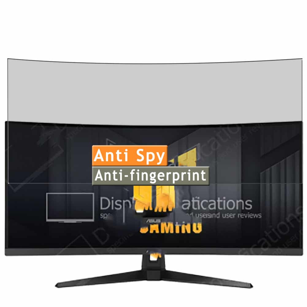 Vaxson TPU Pellicola Privacy, compatibile con Asus TUF Gaming VG34VQ3B 34" Monitor, Screen Protector Film Filtro Privacy [Non Vetro Temperato]