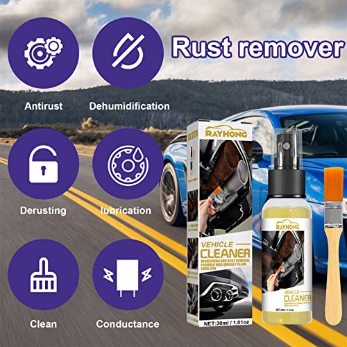 5 manchas ferrugem para carros,Metal Blast Spray ferrugem | Resistente aos raios UV, pare permanente