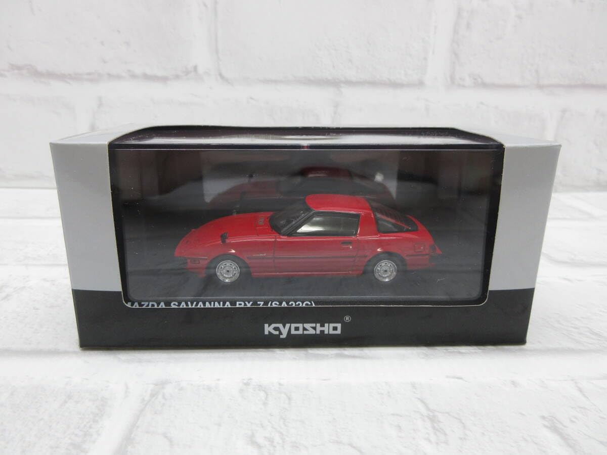 Amazon.co.jp: ミニカー 1/43 京商 サバンナ RX-7 SA22C レッド