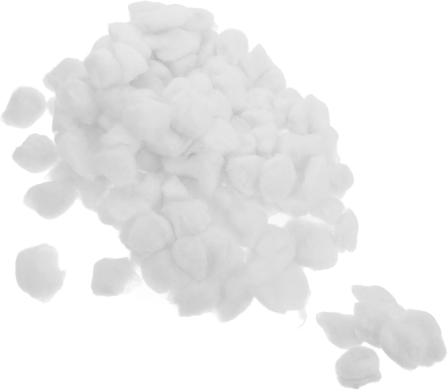 SAFIGLE 1bag Small Cotton for Makeup Nail Polish Removal Cotton for Gentle Daily Cleaning Versatile Portable for Travel Home Use