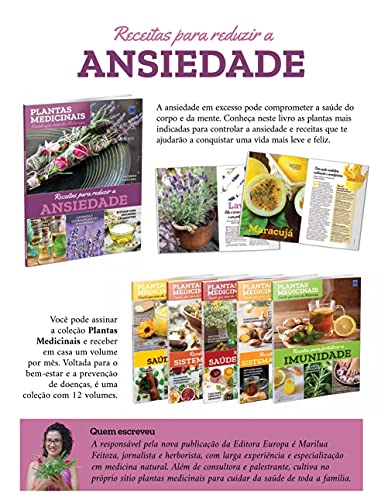 Plantas Medicinais Volume 2: Receita para Reduzir a ANSIEDADE