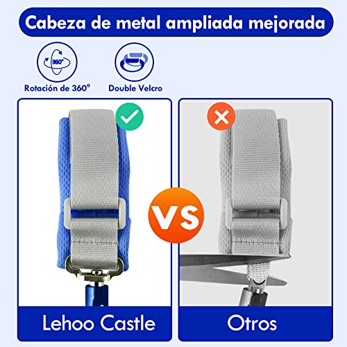 Miniatura 3 de Lehoo Castle Correa Para Niños Antiperdida, Arnés De Seguridad Para Niños Con Bloqueo De Inducción, Correa De Seguridad Para Niños, Anti Muñeca Perdida Enlace Para Niños Azul Oscuro