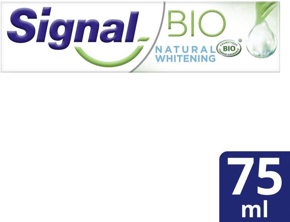 Signal Bio Natural Whitening Toothpaste, 75 Ml