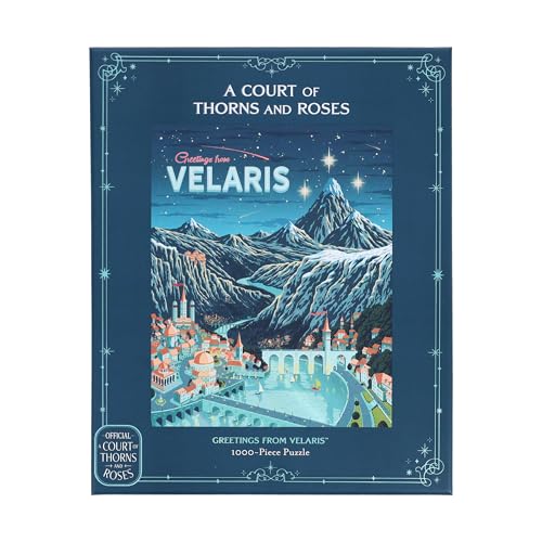 Rompecabezas Oficial A Court of Thorns and Roses Colección Greetings from Velaris 1000 Piezas de Cartón miniatura 4